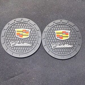 Cadillac 2 Cup Holders w/Logo & Name